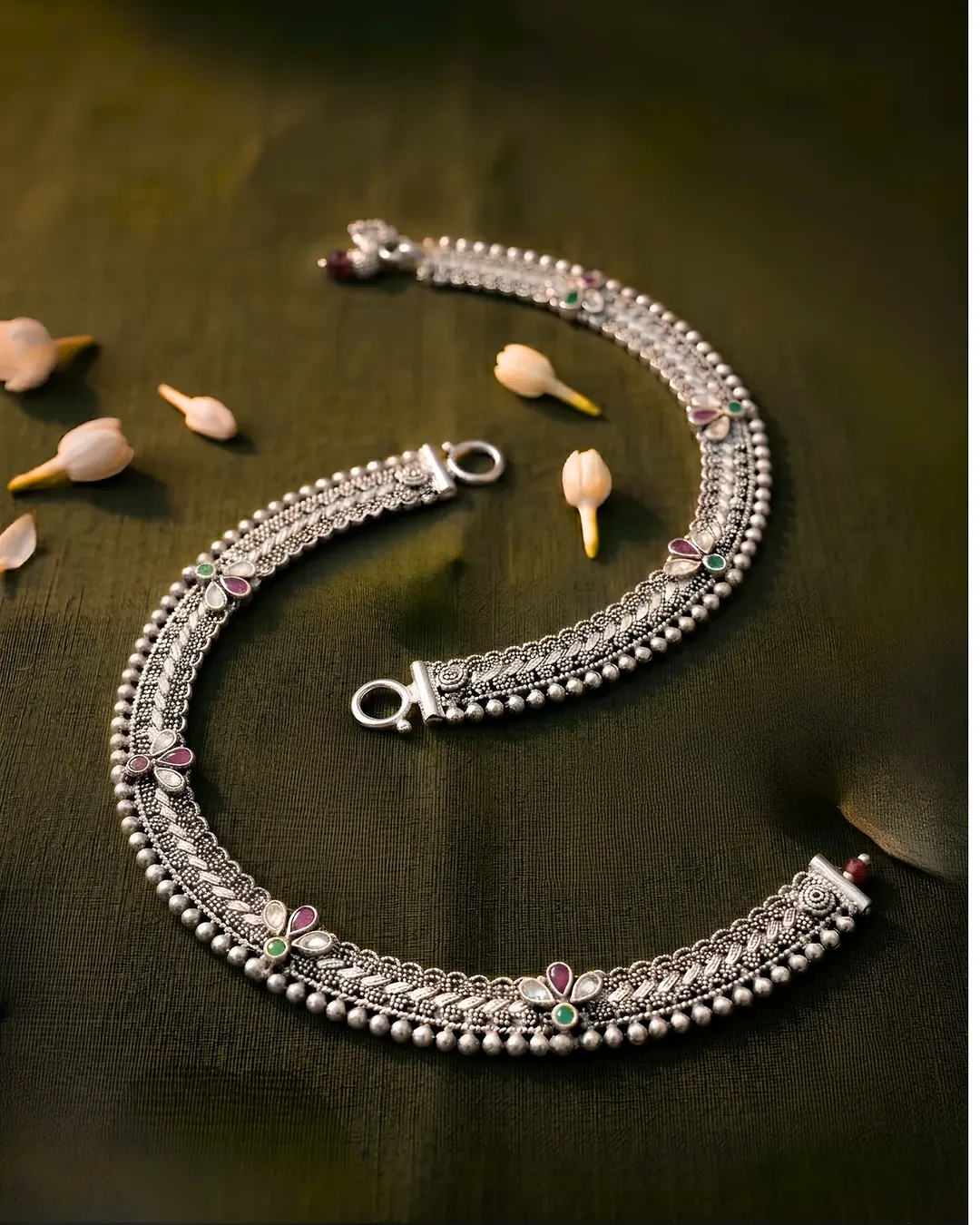 silver anklets and meaningful gifts at Bafna Jewellers